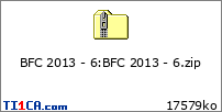 BFC 2013 - 6 : BFC 2013 - 6.zip