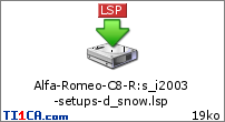 Alfa-Romeo-C8-R : s_i2003-setups-d_snow.lsp