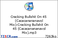 Cracking Bullshit On 45 (Cacacanananavol Mix)