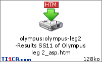 olympus : olympus-leg2-Results SS11 of Olympus leg 2_asp.htm
