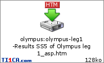 olympus : olympus-leg1-Results SS5 of Olympus leg 1_asp.htm