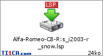 Alfa-Romeo-C8-R : s_i2003-r_snow.lsp