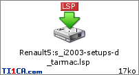 Renault5 : s_i2003-setups-d_tarmac.lsp