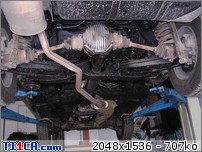 celica supra mk2 : dessous.JPG