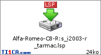 Alfa-Romeo-C8-R : s_i2003-r_tarmac.lsp