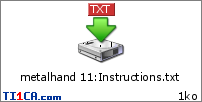 metalhand 11 : Instructions.txt