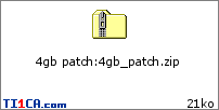 4gb patch : 4gb_patch.zip
