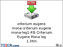 criterium eugene mona : criterium eugene mona-leg1-RB Criterium Eugene Mona leg 1.htm