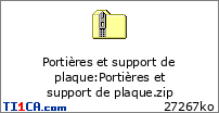 Portières et support de plaque : Portières et support de plaque.zip