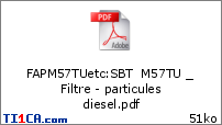 FAPM57TUetc : SBT  M57TU _ Filtre - particules diesel.pdf