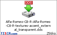 Alfa-Romeo-C8-R : Alfa-Romeo-C8-R-textures-accent_external_transparent.dds
