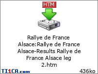 Rallye de France Alsace : Rallye de France Alsace-Results Rallye de France Alsace leg 2.htm