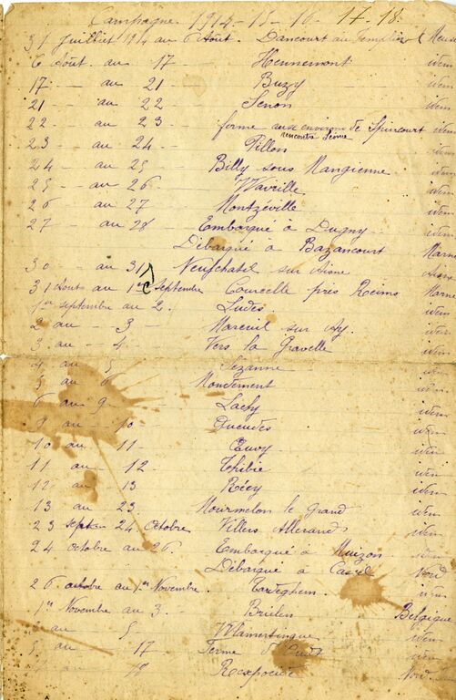 sampigny : Campagne Siméon Cardinaud  10°chasseurs 001.jpg