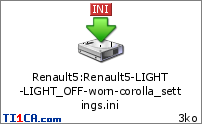 Renault5 : Renault5-LIGHT-LIGHT_OFF-worn-corolla_settings.ini