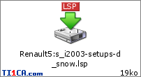 Renault5 : s_i2003-setups-d_snow.lsp