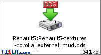 Renault5 : Renault5-textures-corolla_external_mud.dds