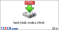 test : test-index.html