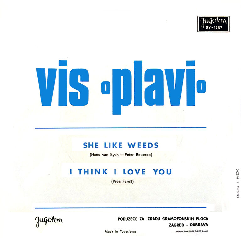 VIS PLAVI - She Like Weeds (1971) Single www.jugorockforever.blogspot.com : VIS PLAVI - She Like Weeds (1971) Single-COVERS-BACK.jpg