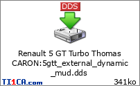 Renault 5 GT Turbo Thomas CARON : 5gtt_external_dynamic_mud.dds