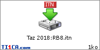 Taz 2018 : RB8.itn