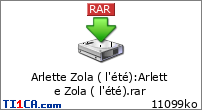 Arlette Zola ( l'été) AZ
