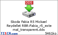 Skoda Fabia R5 Mickael Reydellet RBR : Fabia_r5_external_transparent.dds