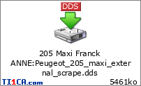 205 Maxi Franck ANNE : Peugeot_205_maxi_external_scrape.dds