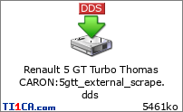 Renault 5 GT Turbo Thomas CARON : 5gtt_external_scrape.dds