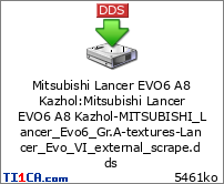 Mitsubishi Lancer EVO6 A8 Kazhol : Mitsubishi Lancer EVO6 A8 Kazhol-MITSUBISHI_Lancer_Evo6_Gr.A-textures-Lancer_Evo_VI_external_scrape.dds