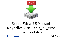 Skoda Fabia R5 Mickael Reydellet RBR : Fabia_r5_external_mud.dds