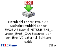Mitsubishi Lancer EVO6 A8 Kazhol : Mitsubishi Lancer EVO6 A8 Kazhol-MITSUBISHI_Lancer_Evo6_Gr.A-textures-Lancer_Evo_VI_external_lightcone.dds