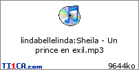 lindabellelinda : Sheila - Un prince en exil.mp3