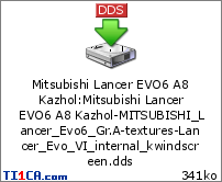 Mitsubishi Lancer EVO6 A8 Kazhol : Mitsubishi Lancer EVO6 A8 Kazhol-MITSUBISHI_Lancer_Evo6_Gr.A-textures-Lancer_Evo_VI_internal_kwindscreen.dds