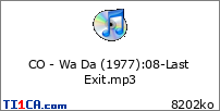 CO - Wa Da (1977) : 08-Last Exit.mp3